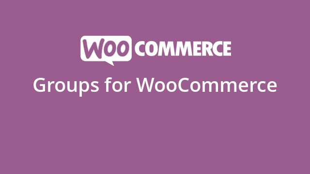 دانلود افزونه Groups for WooCommerce