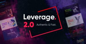 دانلود قالب Leverage راست چین برای وردپرس
