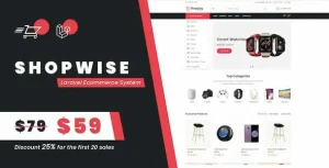 دانلود اسکریپت فروشگاهی Shopwise