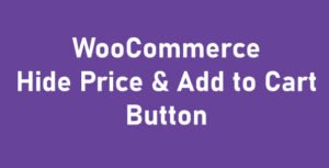 دانلود افزونه WooCommerce Hide Price & Add to Cart Button