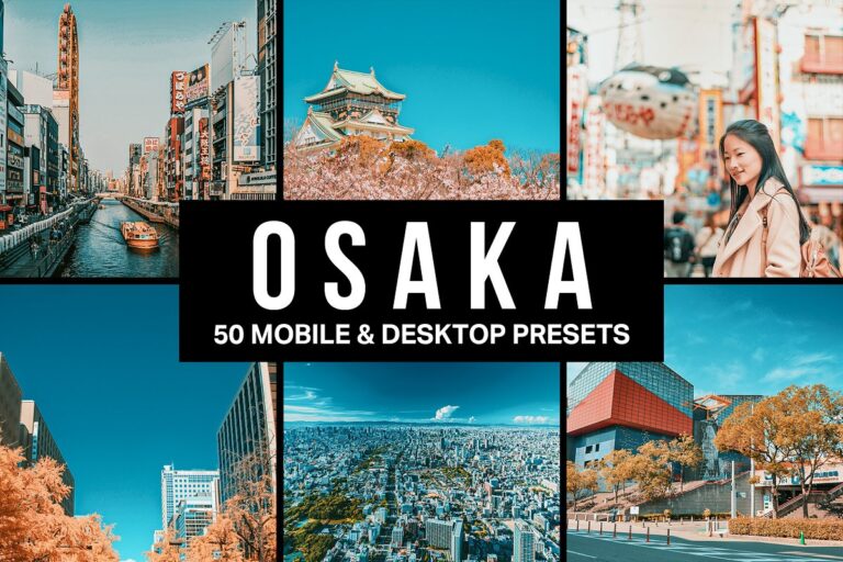 دانلود پریست و LUT لایتروم Osaka