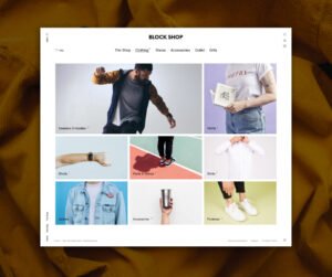 دانلود قالب فروشگاهی Block Shop سازگار با ووکامرس