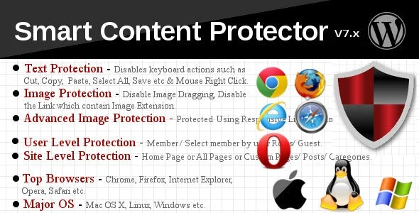 دانلود افزونه Smart Content Protector برای وردپرس