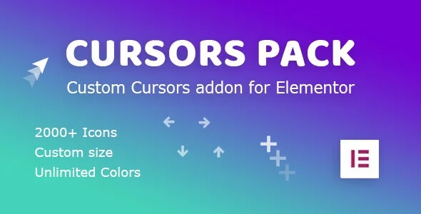 دانلود افزونه Cursors Pack برای المنتور