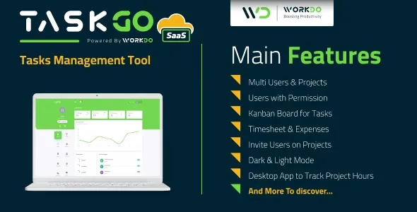 دانلود اسکریپت TaskGo SaaS