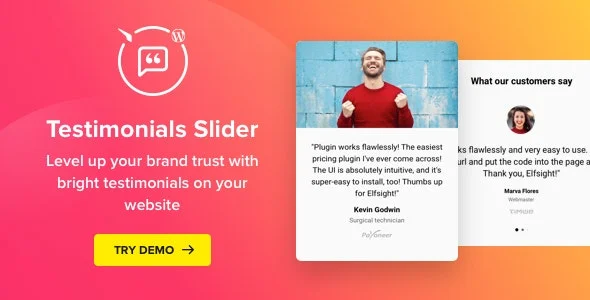 دانلود افزونه Testimonials Slider برای وردپرس