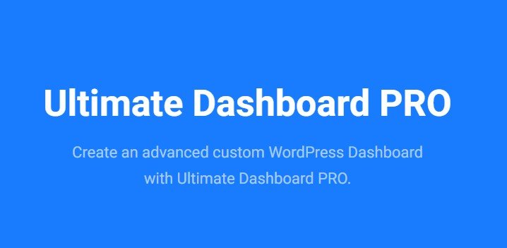 دانلود افزونه Ultimate Dashboard PRO برای وردپرس
