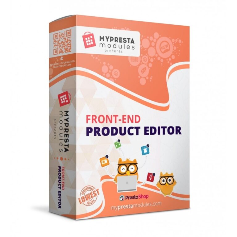 دانلود ماژول Front-End Product Editor برای پرستاشاپ