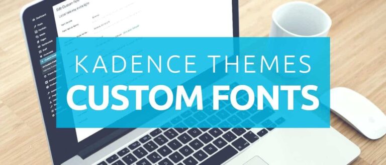 دانلود افزونه Kadence Custom Fonts