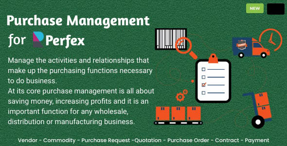 دانلود Purchase Management برای اسکریپت پرفکس
