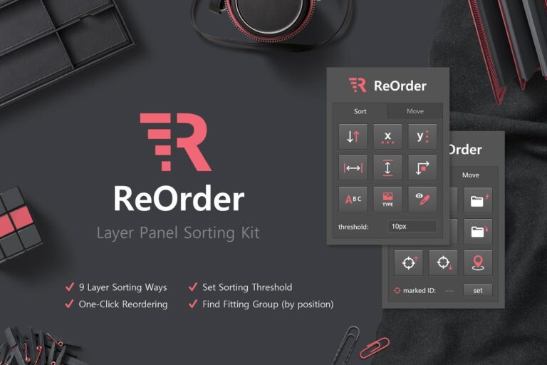 دانلود پنل ترتیب لایه ReOrder