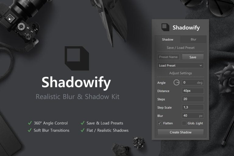 دانلود Shadowify - کیت افکت سایه و بلور