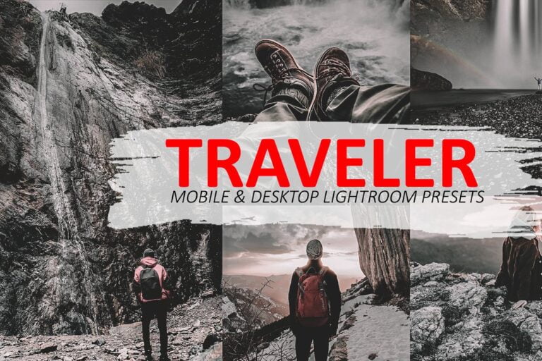 دانلود پریست لایتروم عکاسی فضای باز در سفر Traveler
