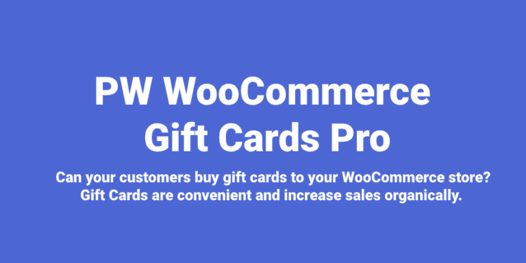 دانلود افزونه PW WooCommerce Gift Cards Pro