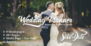 دانلود قالب Wedding Planner برای وردپرس