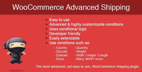 دانلود افزونه WooCommerce Advanced Shipping