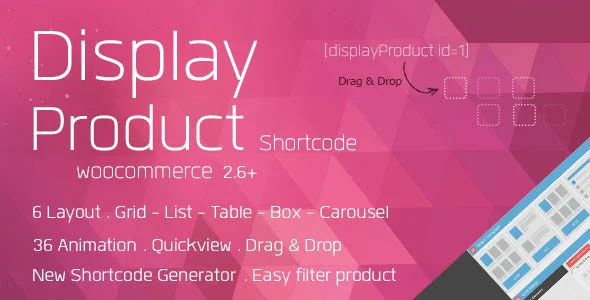 دانلود افزونه Display Product برای ووکامرس