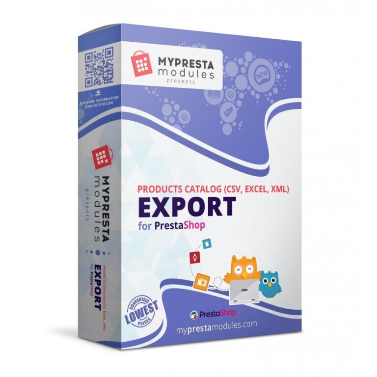 دانلود ماژول Products Catalog (CSV, Excel, Xml) Export برای پرستاشاپ