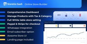دانلود اسکریپت فروشگاه ساز StoreGo SaaS