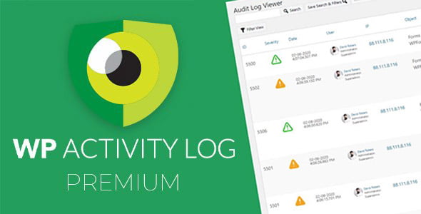 دانلود افزونه WP Activity Log Premium