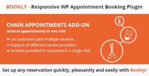 دانلود ادآن Bookly Chain Appointments