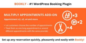 دانلود ادآن Bookly Multiply Appointments