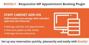 دانلود ادآن Bookly Staff Cabinet