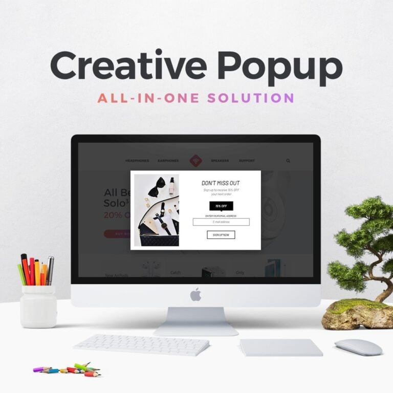 دانلود ماژول Creative Popup برای پرستاشاپ