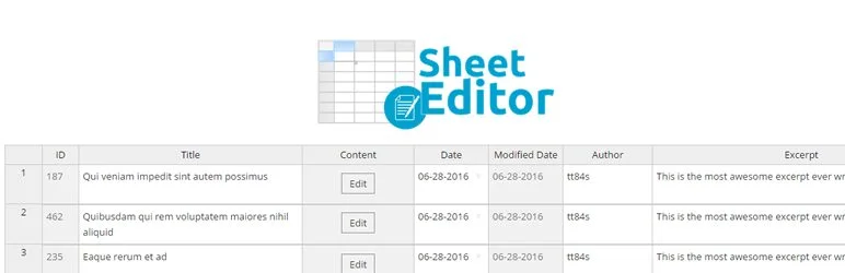 دانلود افزونه WP Sheet Editor - Users (Premium) برای وردپرس