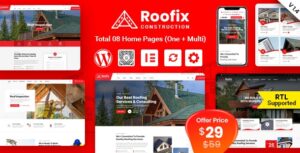 دانلود قالب Roofix برای وردپرس