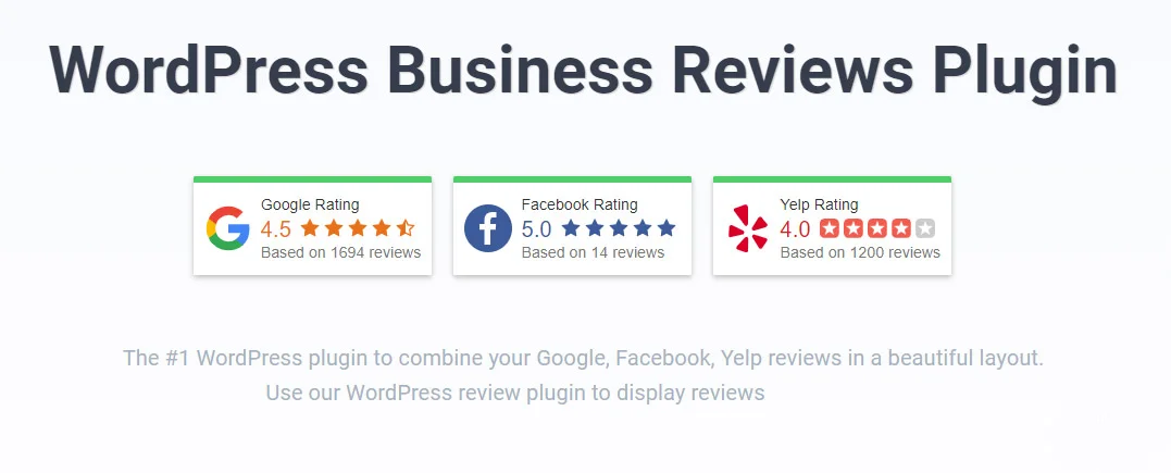 افزونه Business Reviews Bundle برای وردپرس