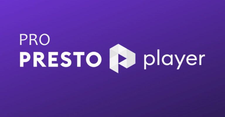 دانلود افزونه Presto Player Pro برای وردپرس