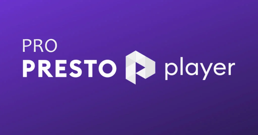 دانلود افزونه Presto Player Pro برای وردپرس