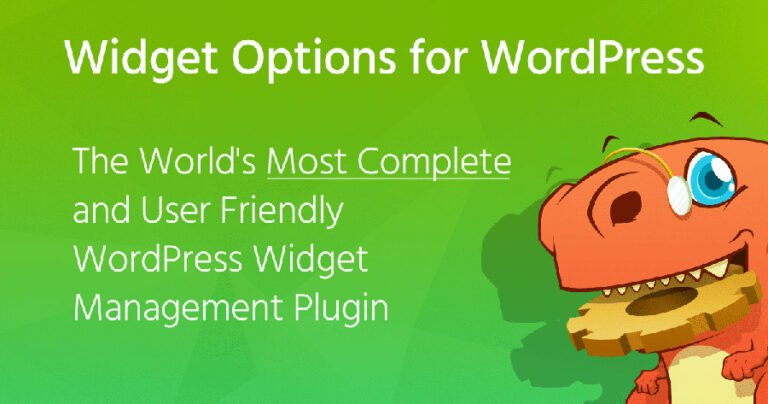 دانلود افزونه Widget Options Extended برای وردپرس