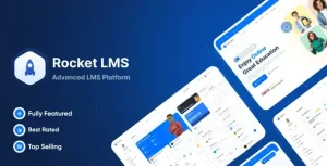 دانلود اسکریپت سایت آموزش آنلاین Rocket LMS