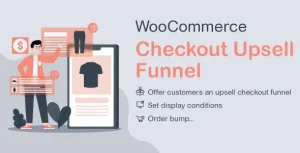 دانلود افزونه WooCommerce Checkout Upsell Funnel