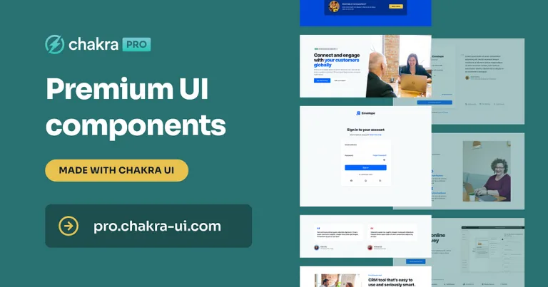دانلود کیت رابط کاربری Chakra UI Pro