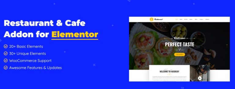 دانلود ادآن Restaurant & Cafe برای المنتور