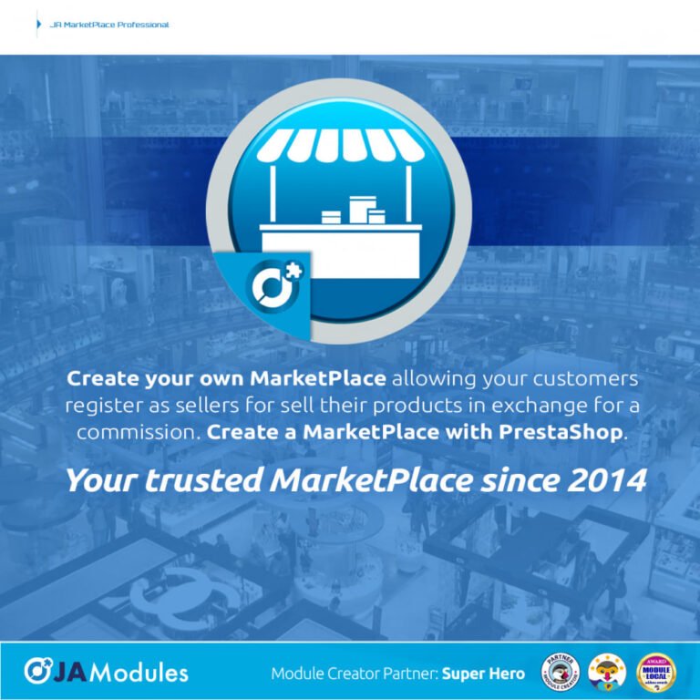 دانلود ماژول JA Marketplace برای پرستاشاپ