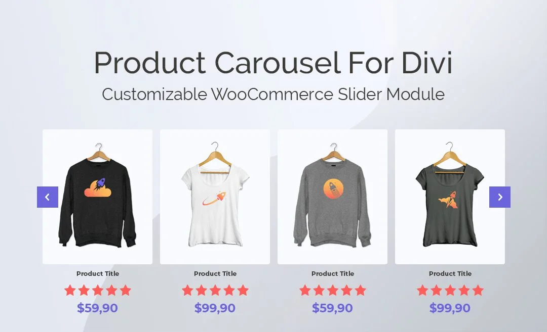 دانلود افزونه Product Carousel for Divi and WooCommerce