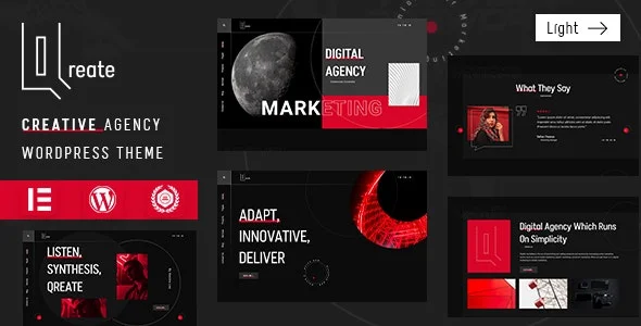 دانلود قالب Qreate برای وردپرس