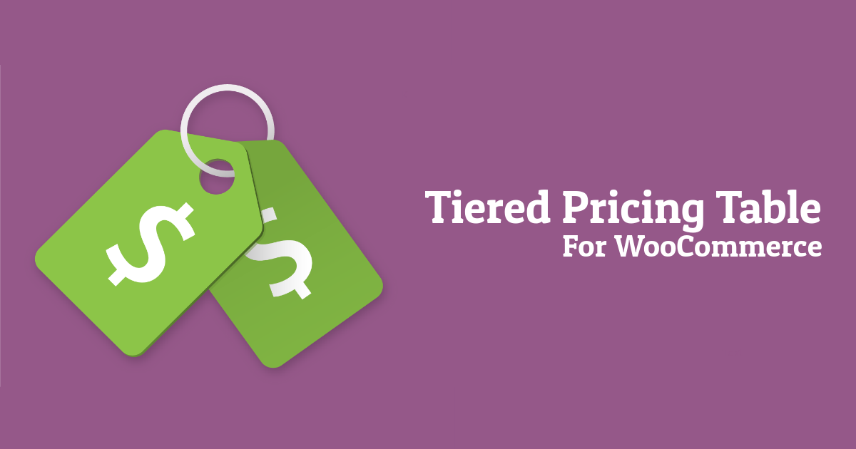 دانلود افزونه Tiered Pricing Table for WooCommerce