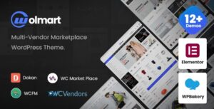 دانلود قالب فروشگاهی Wolmart برای ووکامرس