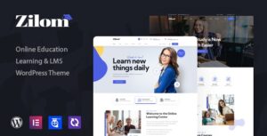 دانلود قالب آموزش آنلاین Zilom برای وردپرس