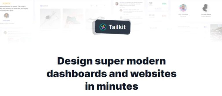 دانلود کیت رابط کاربری Tailkit