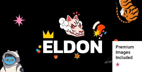دانلود قالب نمونه کار Eldon برای وردپرس