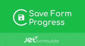 دانلود ادآن Save Form Progress برای جت فرم بیلدر