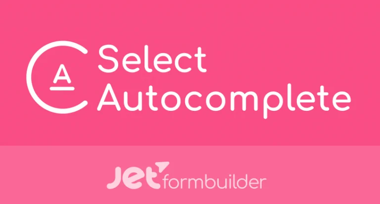 دانلود ادآن Select Autocomplete برای جت فرم بیلدر