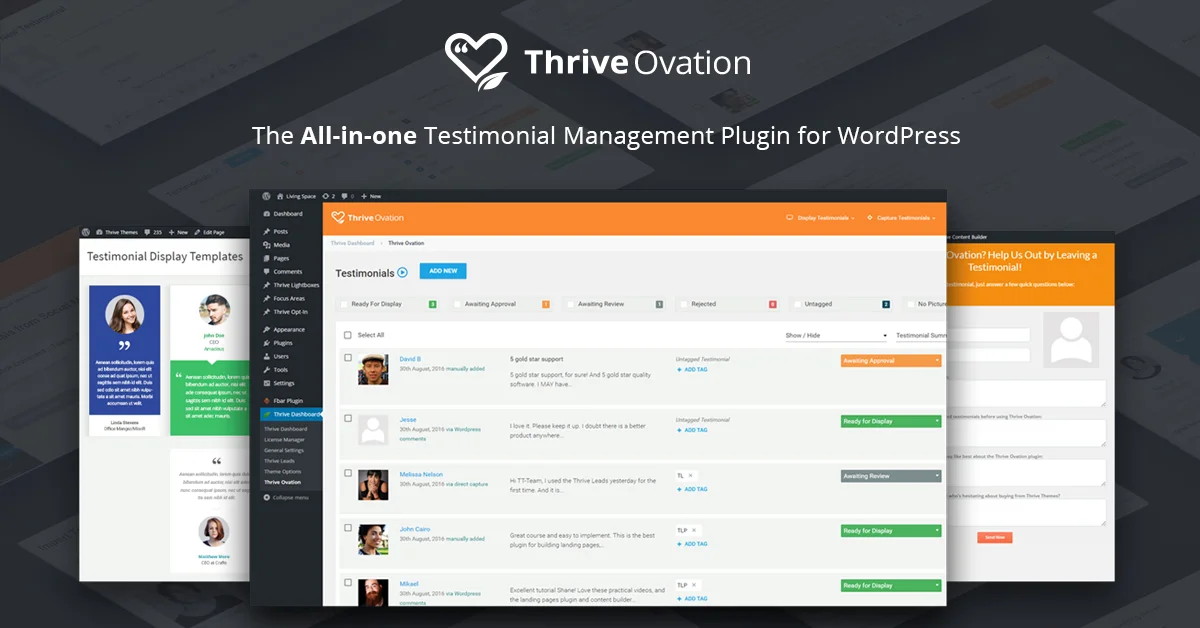 دانلود افزونه Thrive Ovation برای وردپرس