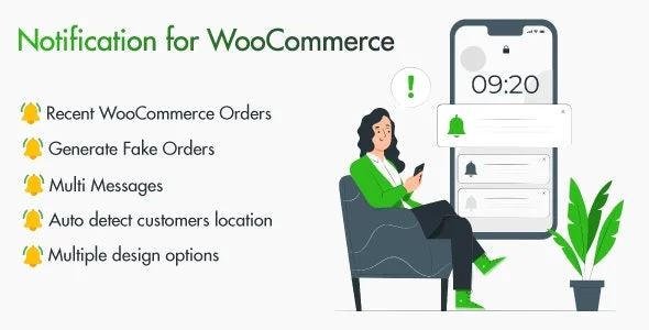 دانلود افزونه WooCommerce Sales Notification
